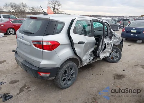 2022 Ford Ecosport S из США, поврежденный, VIN MAJ6S3FL6NC459665
